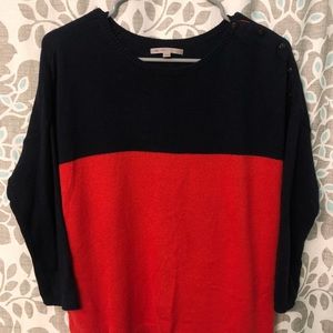 Gap Color Block Sweater